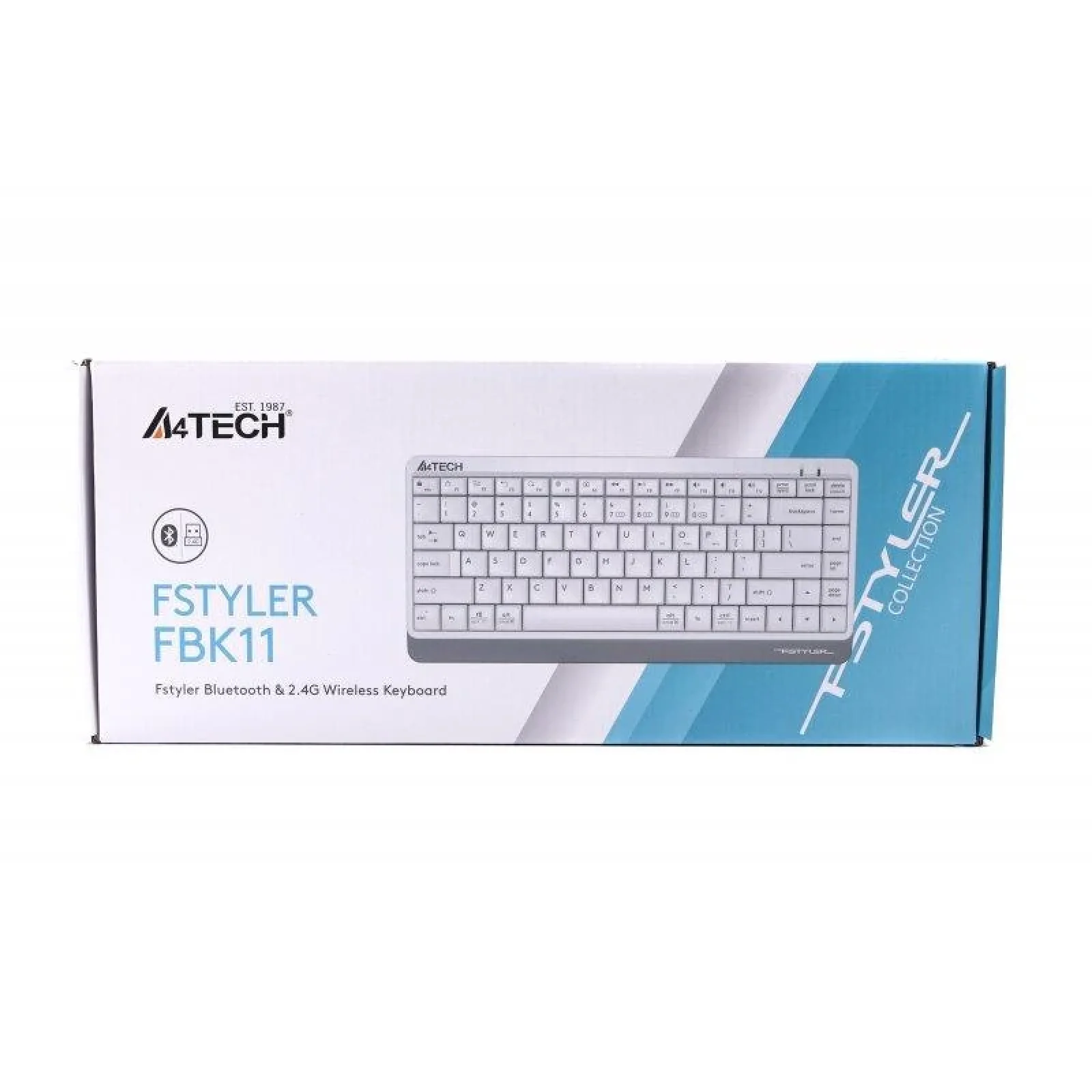 Клавіатура A4Tech FBK11 White USB, FBK11 (White) UA