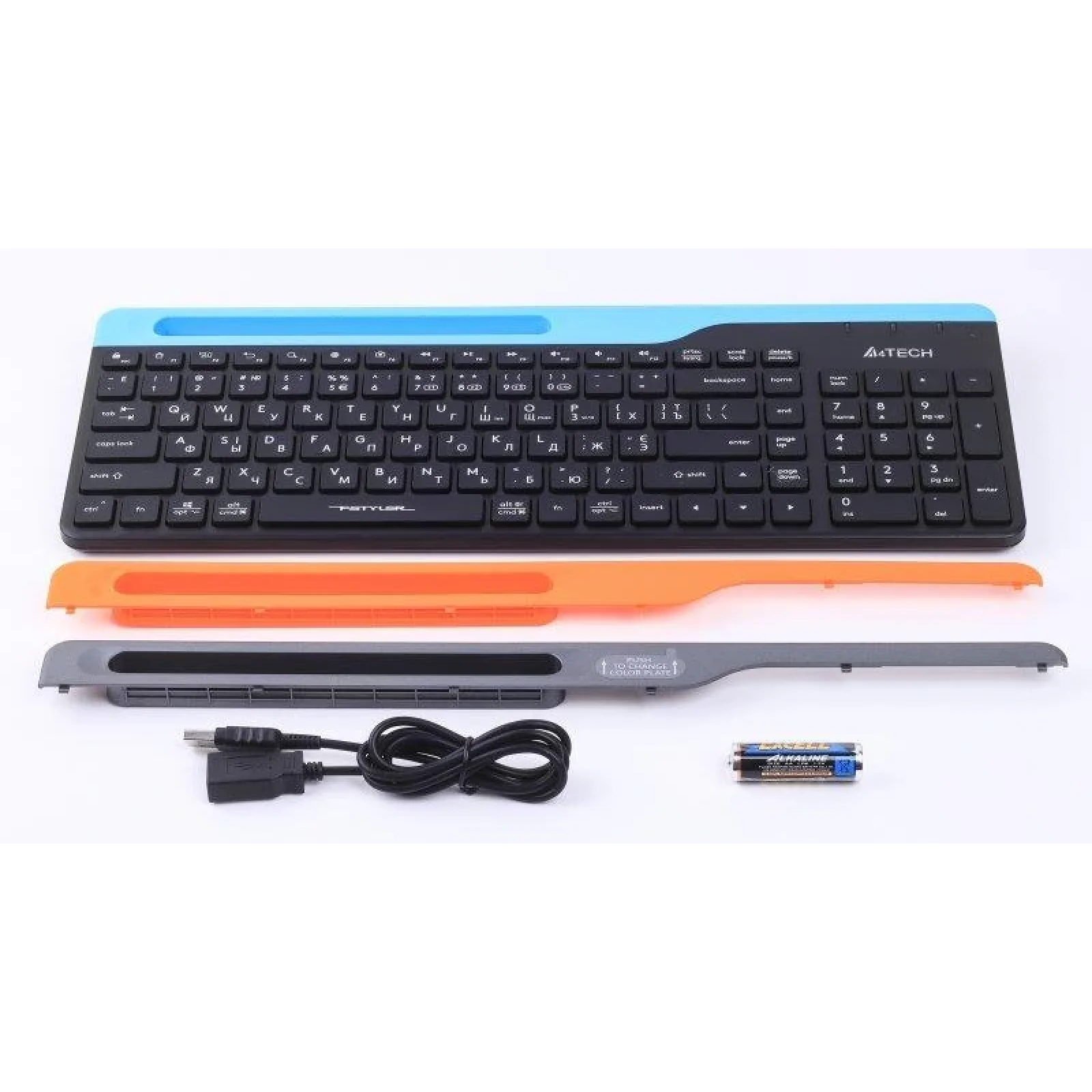 Клавіатура A4Tech FBK25 Black USB, FBK25 (Black) UA