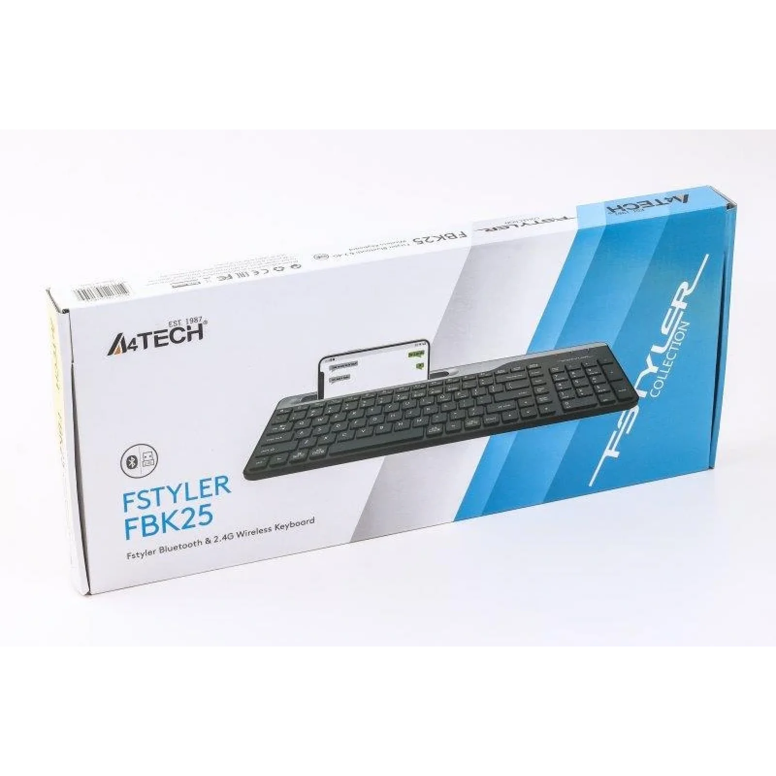 Клавіатура A4Tech FBK25 Black USB, FBK25 (Black) UA