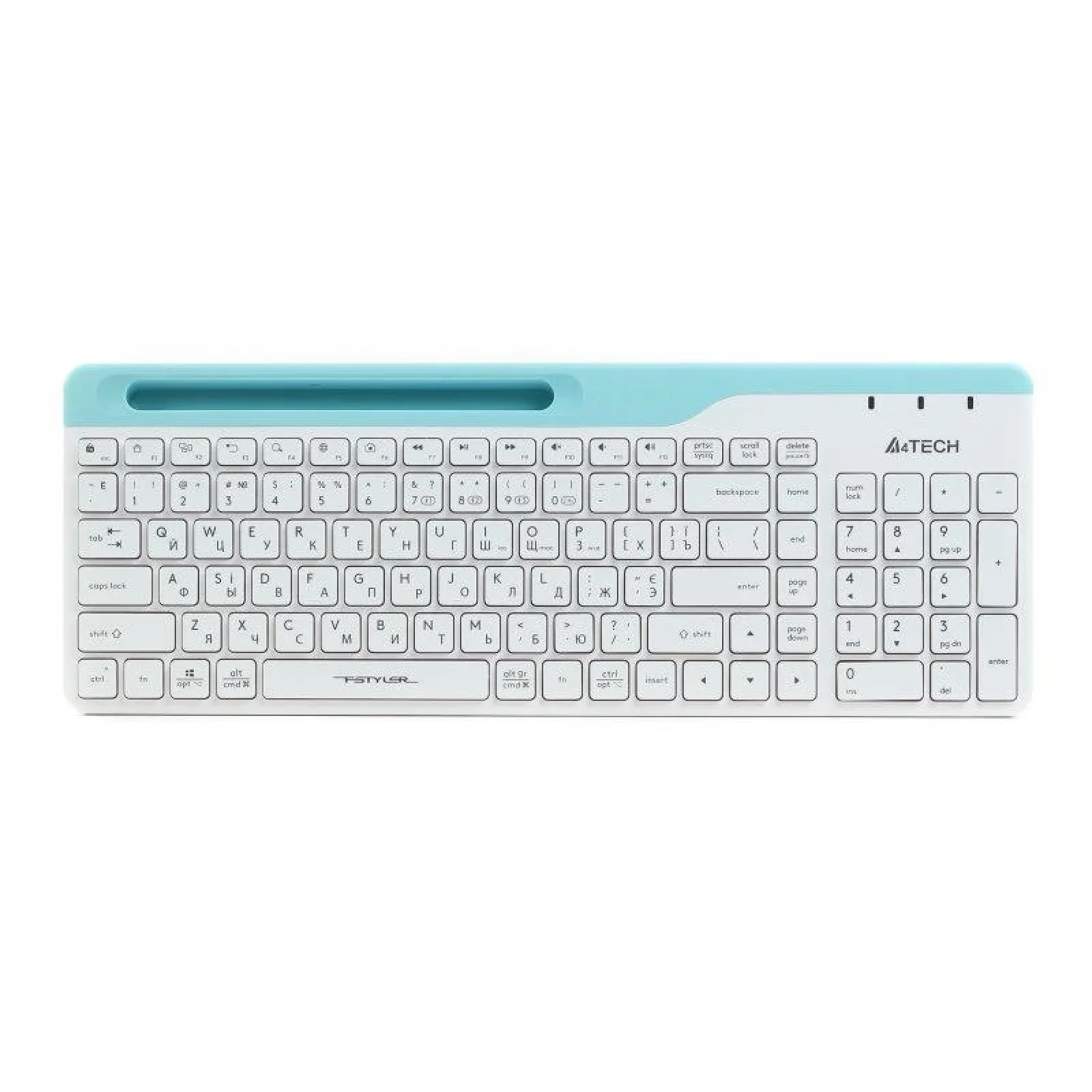 Клавиатура A4Tech FBK25 White USB, FBK25 (White) UA