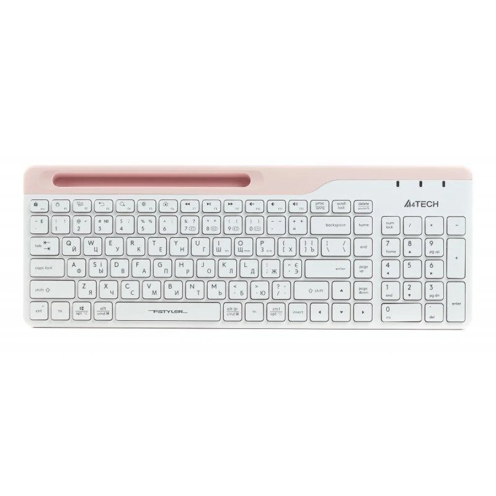 Клавиатура A4Tech FBK25 White USB, FBK25 (White) UA