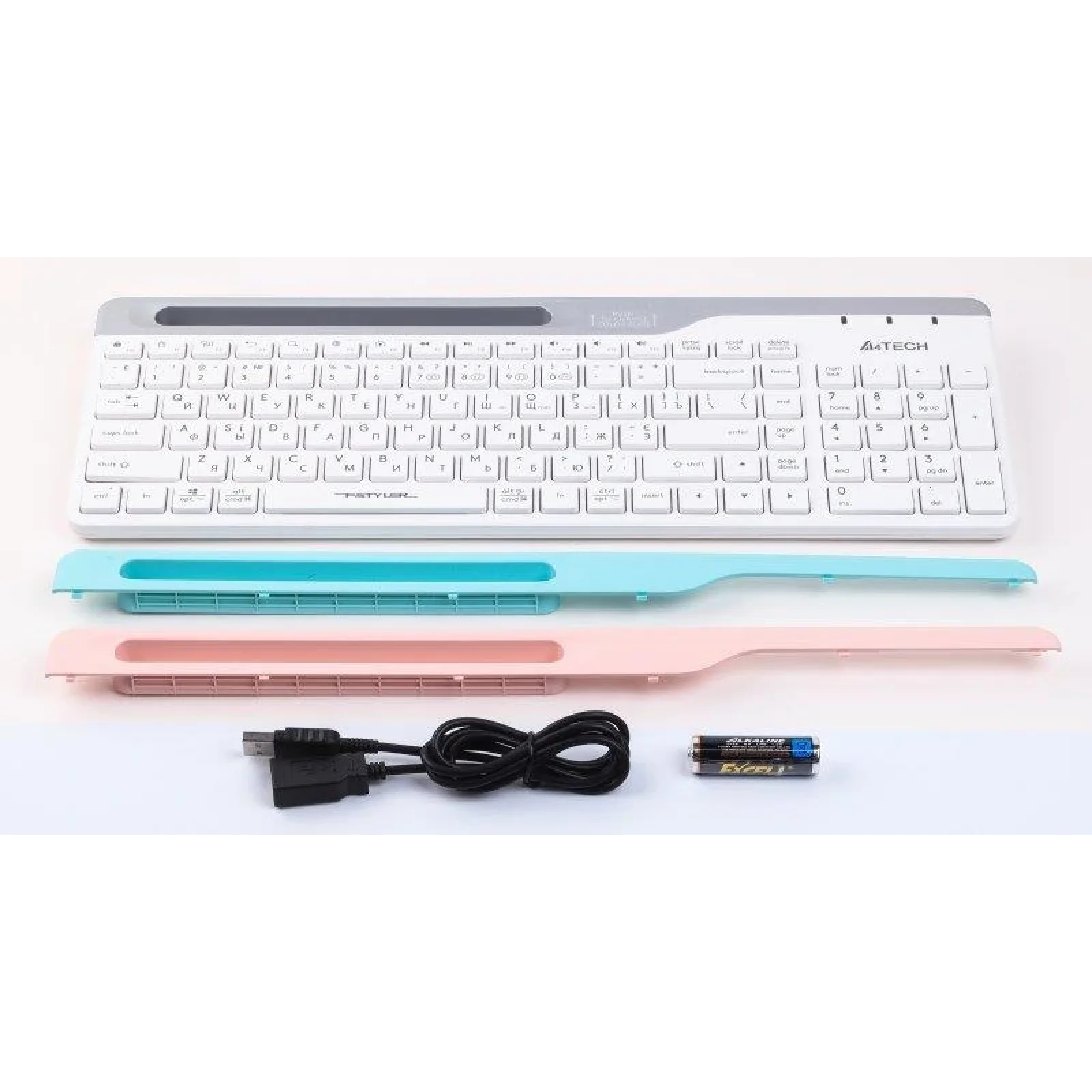 Клавиатура A4Tech FBK25 White USB, FBK25 (White) UA
