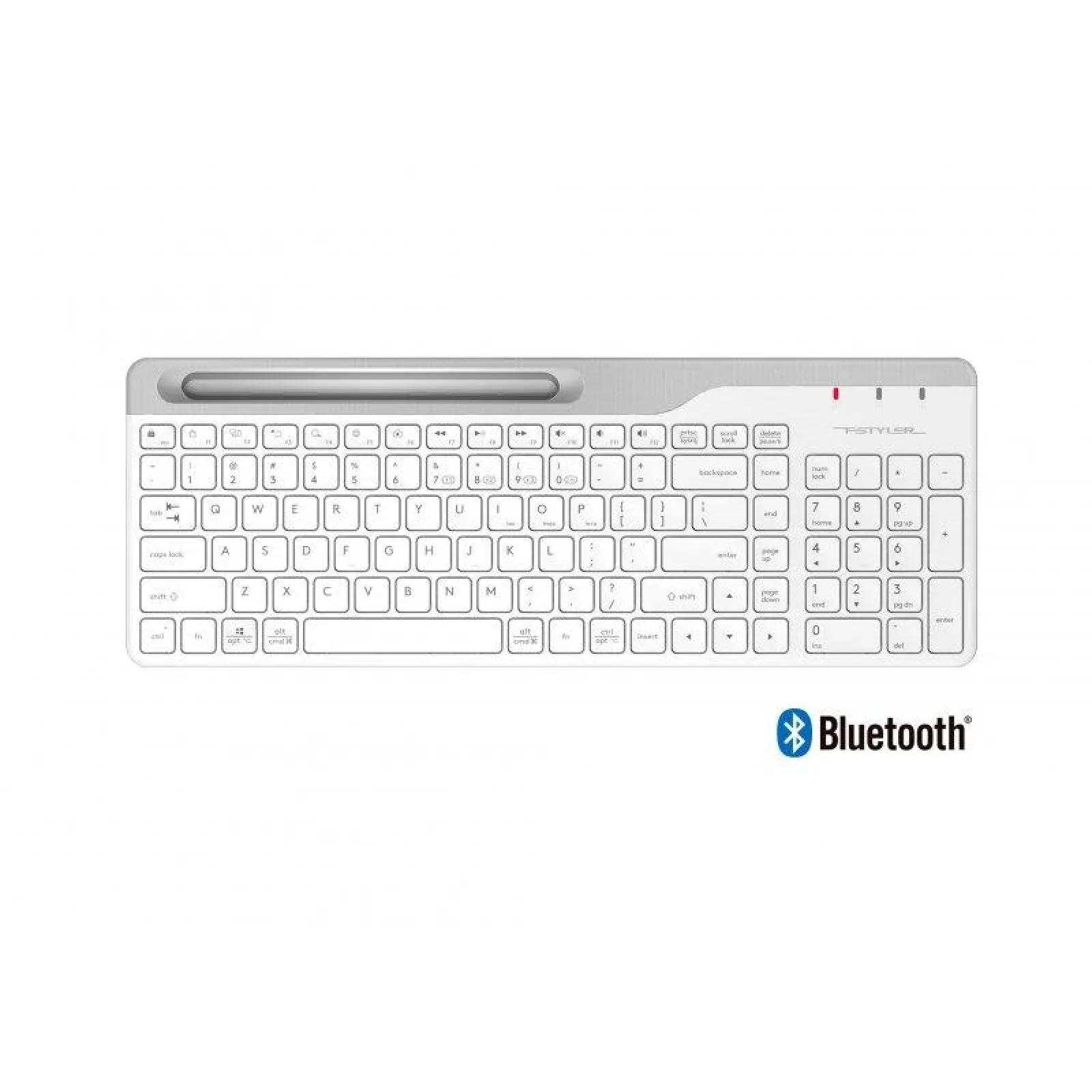 Клавиатура A4Tech FBK25 White USB, FBK25 (White) UA