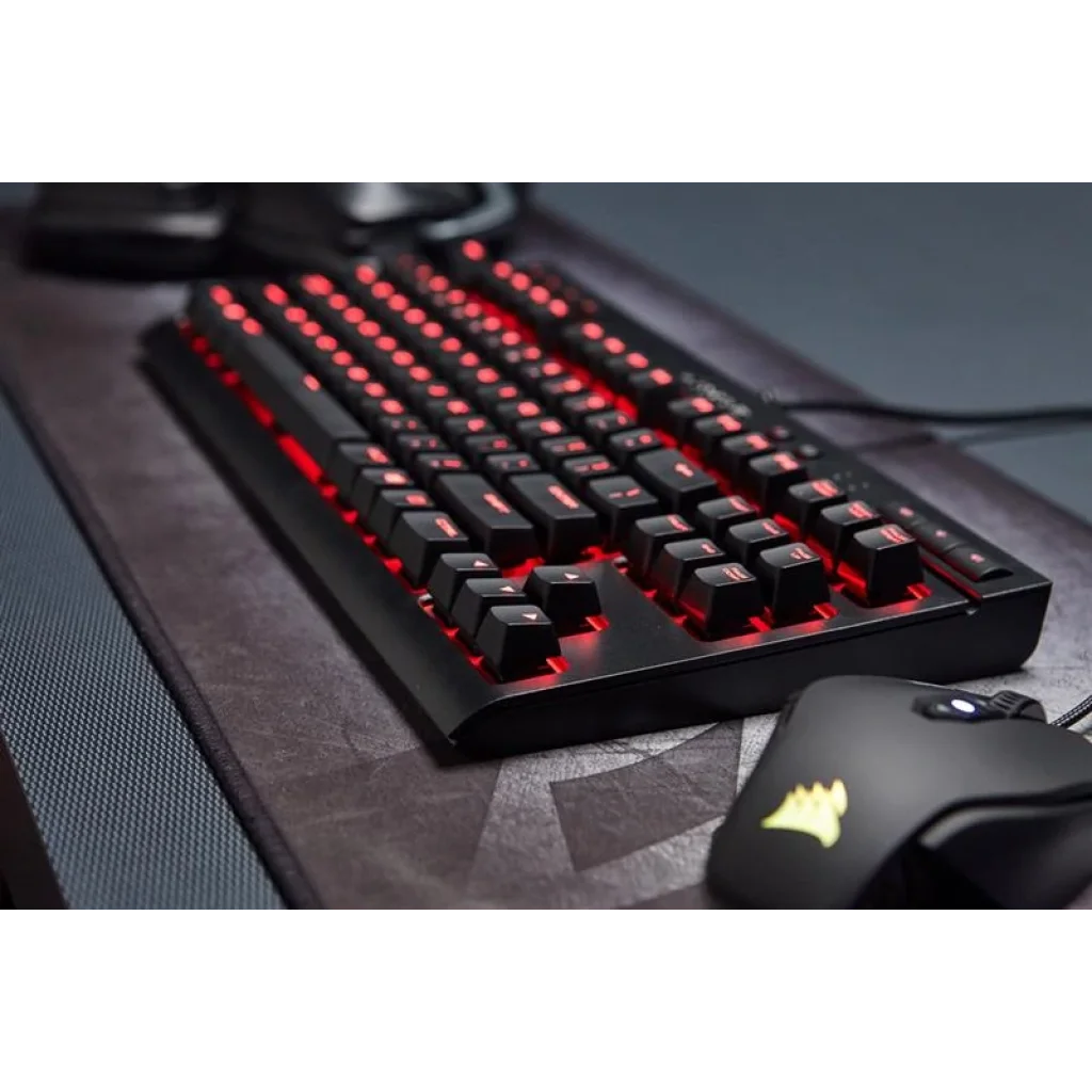 Клавиатура Corsair K63 RGB Cherry MX Red (CH-9115020-RU) USB UA