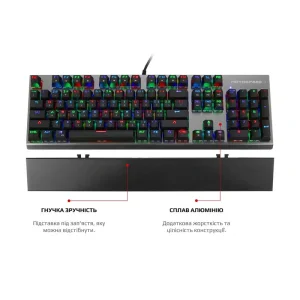 Клавіатура Motospeed CK108 Outemu Blue Silver (mtck108mb) UA