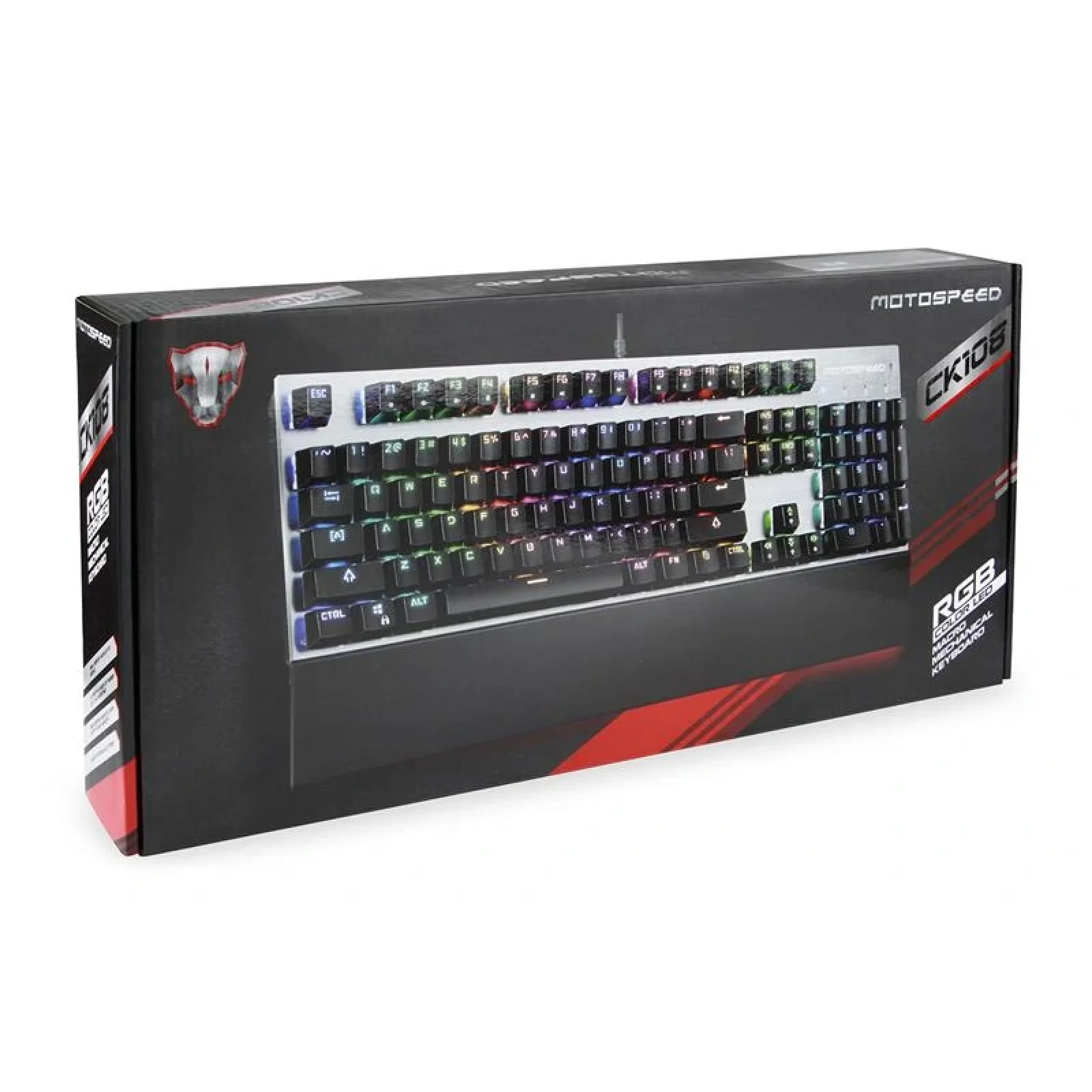 Клавіатура Motospeed CK108 Outemu Blue Silver (mtck108mb) UA