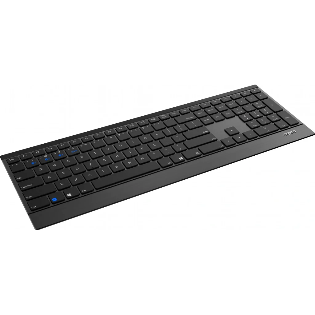 Клавіатура бездротова Rapoo E9500M Wireless Black, E9500M Black UA