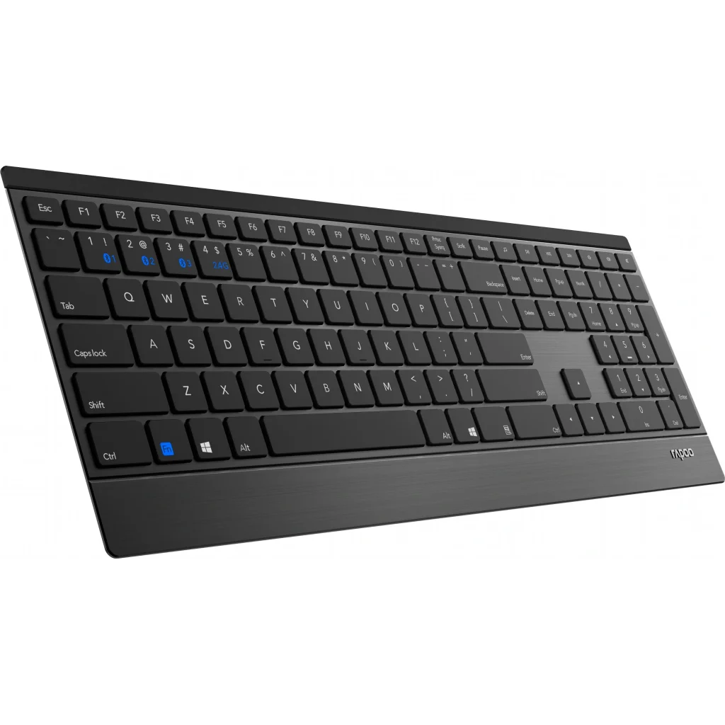 Клавіатура бездротова Rapoo E9500M Wireless Black, E9500M Black UA