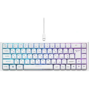 Клавіатура бездротова 2E Gaming KG360UWT RGB Ukr (2E-KG360UWT) White USB UA