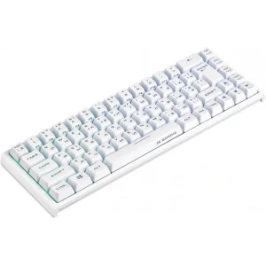 Клавіатура бездротова 2E Gaming KG360UWT RGB Ukr (2E-KG360UWT) White USB UA