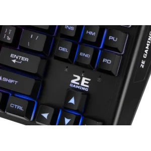 Клавіатура 2E Gaming KG355 LED Ukr (2E-KG355UBK) Black USB UA