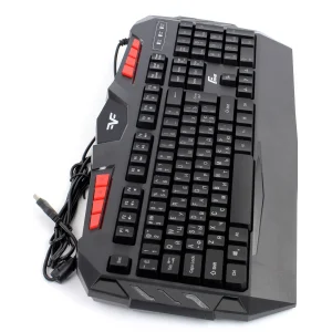Клавіатура Frime Dragonfly Ukr (FLK18300) Black USB UA