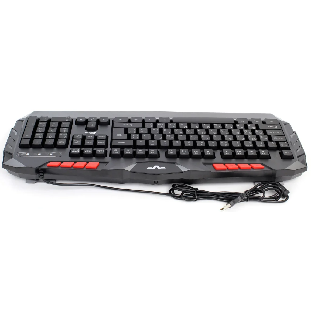 Клавіатура Frime Dragonfly Ukr (FLK18300) Black USB UA
