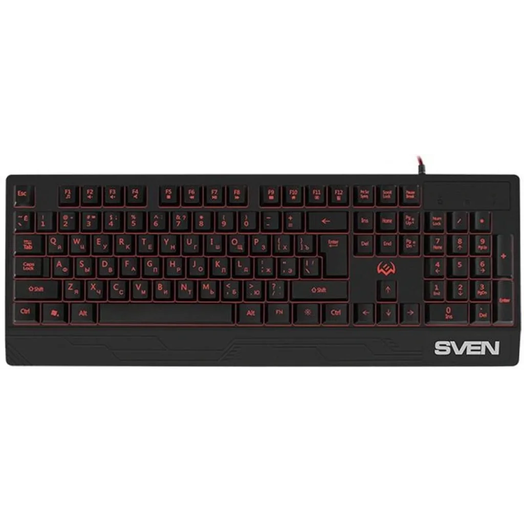 Клавиатура Sven KB-G8300 Black USB, 00600201 UA