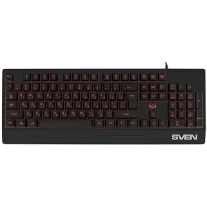 Клавиатура Sven KB-G8300 Black USB, 00600201 UA