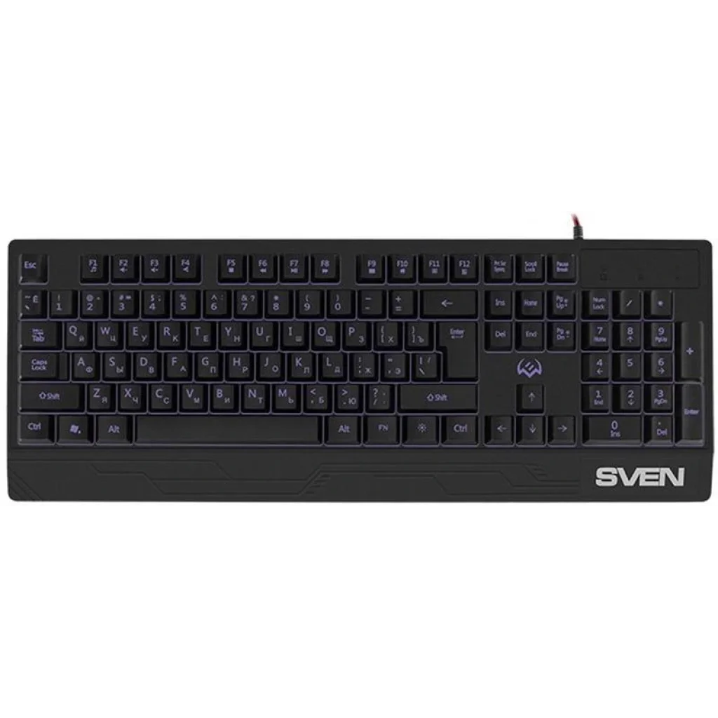 Клавиатура Sven KB-G8300 Black USB, 00600201 UA
