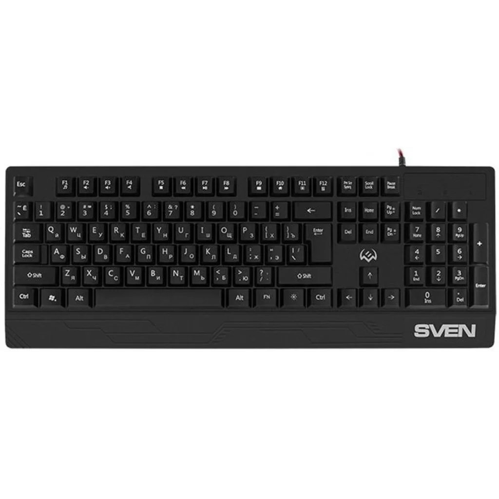 Клавиатура Sven KB-G8300 Black USB, 00600201 UA