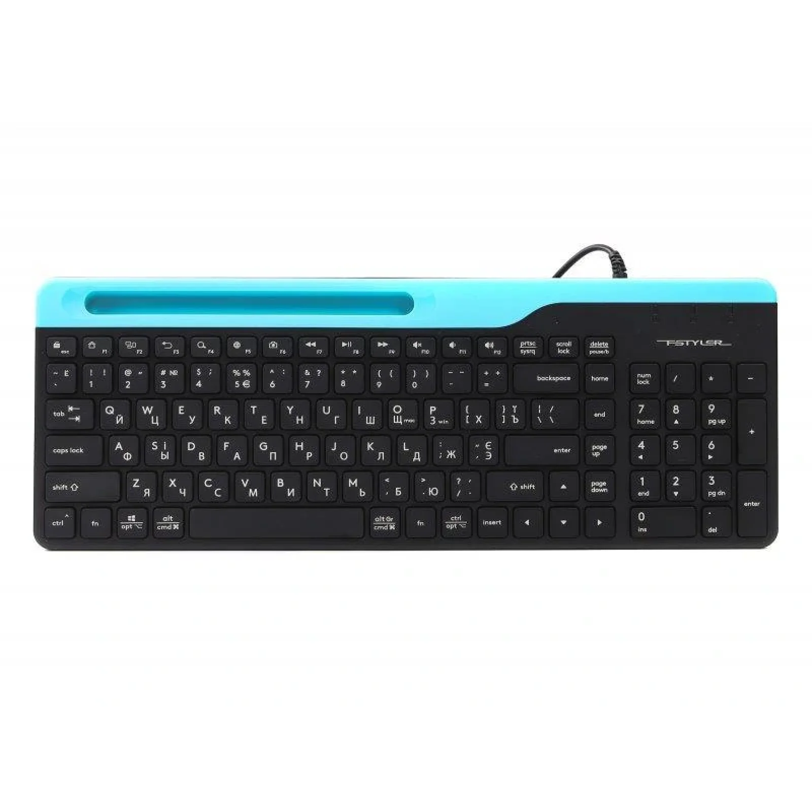 Клавиатура A4Tech Fstyler FK25 Black USB, FK25 (Black) UA