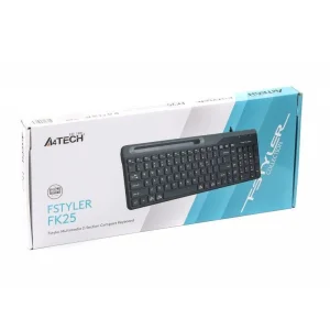 Клавіатура A4Tech Fstyler FK25 Black USB, FK25 (Black) UA