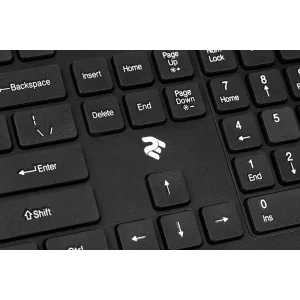 Клавіатура бездротова 2E KS210 Slim WL Ukr (2E-KS210WB) Black USB UA