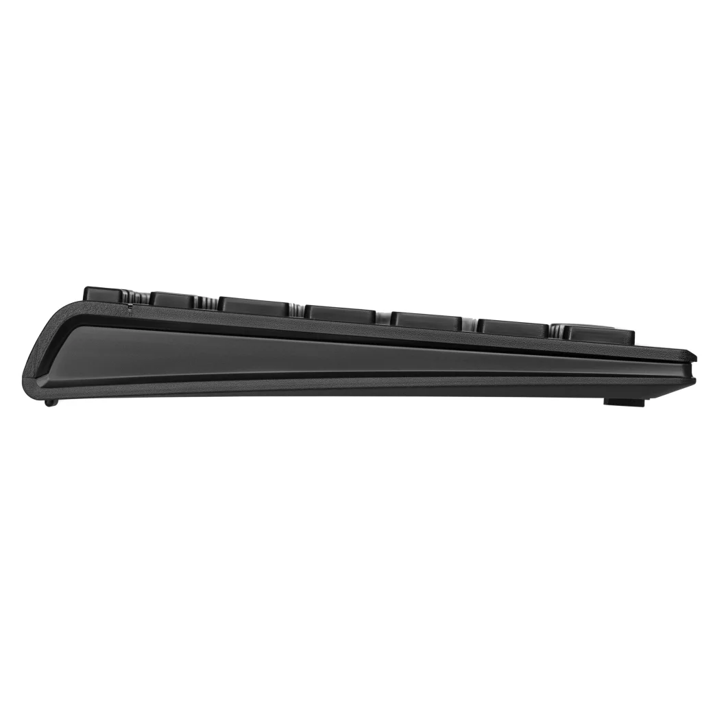 Клавіатура бездротова 2E KS210 Slim WL Ukr (2E-KS210WB) Black USB UA