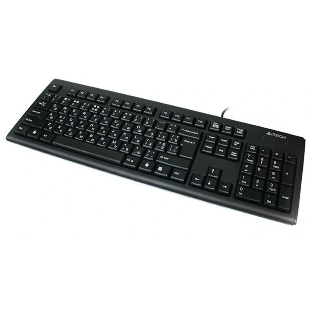 Клавіатура A4Tech KR-83 Black PS/2, KR-83 PS/2 (Black) UA