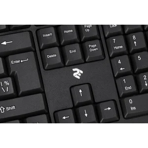 Клавіатура 2E KS108 Slim (2E-KS108UB) Black USB UA
