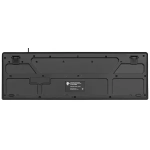 Клавіатура 2E KS108 Slim (2E-KS108UB) Black USB UA