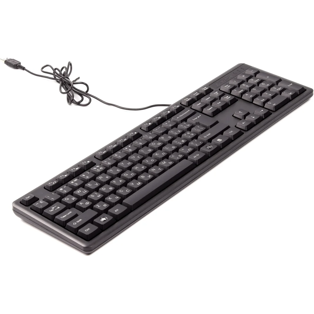 Клавіатура A4Tech KK-3 Black USB, KK-3 USB Black UA