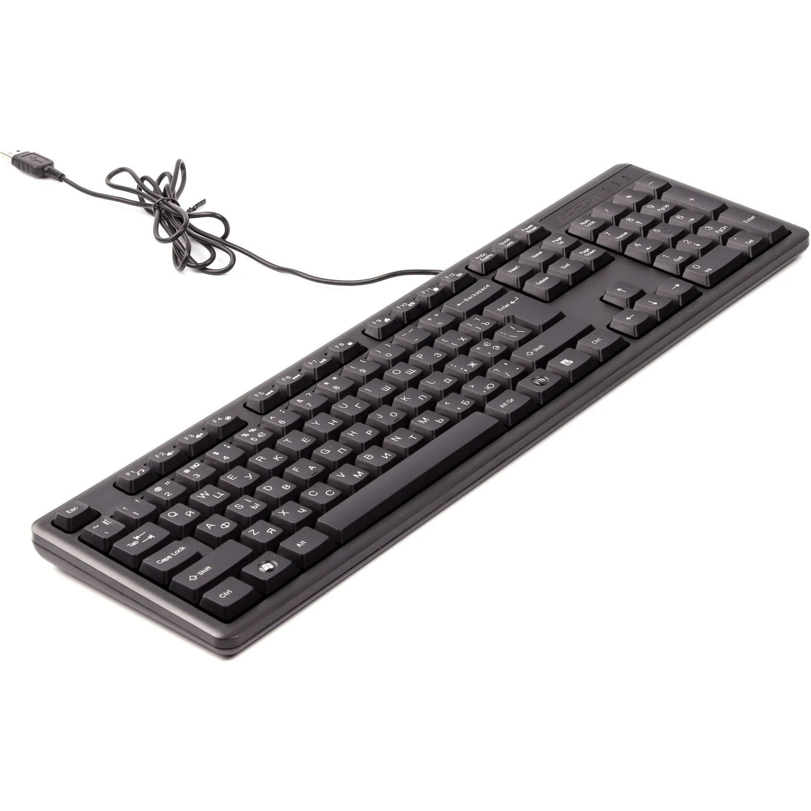 Клавиатура A4Tech KK-3 Black USB, KK-3 USB Black UA