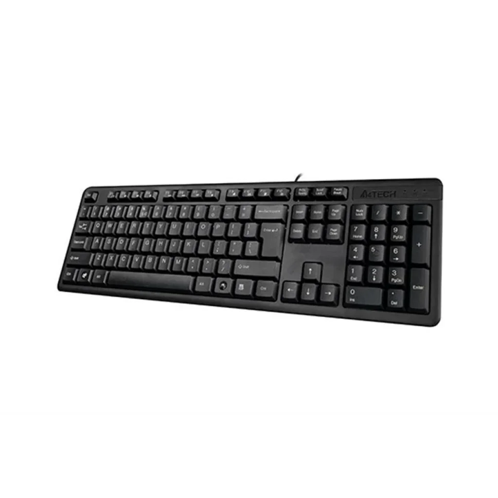 Клавіатура A4Tech KK-3 Black USB, KK-3 USB Black UA