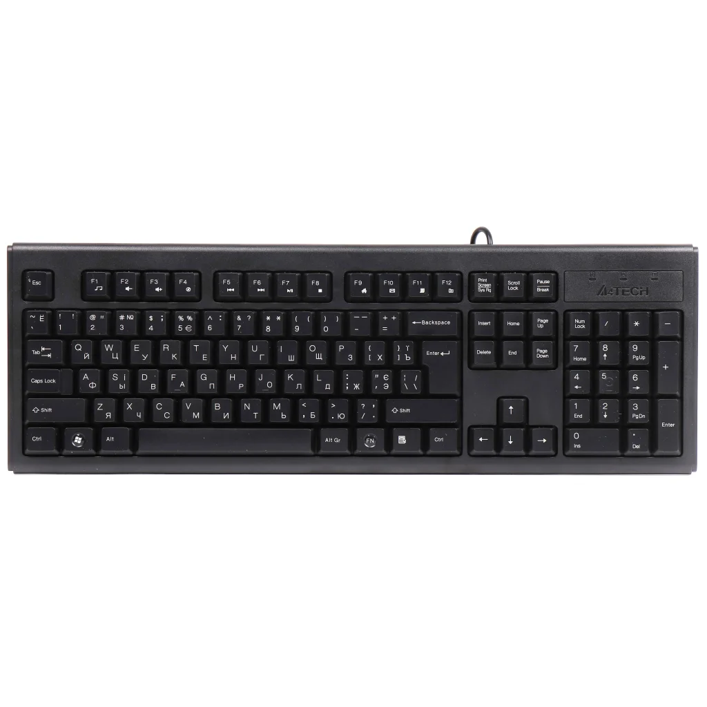 Клавіатура A4Tech KM-720 Black USB, KM-720 USB (Black) UA