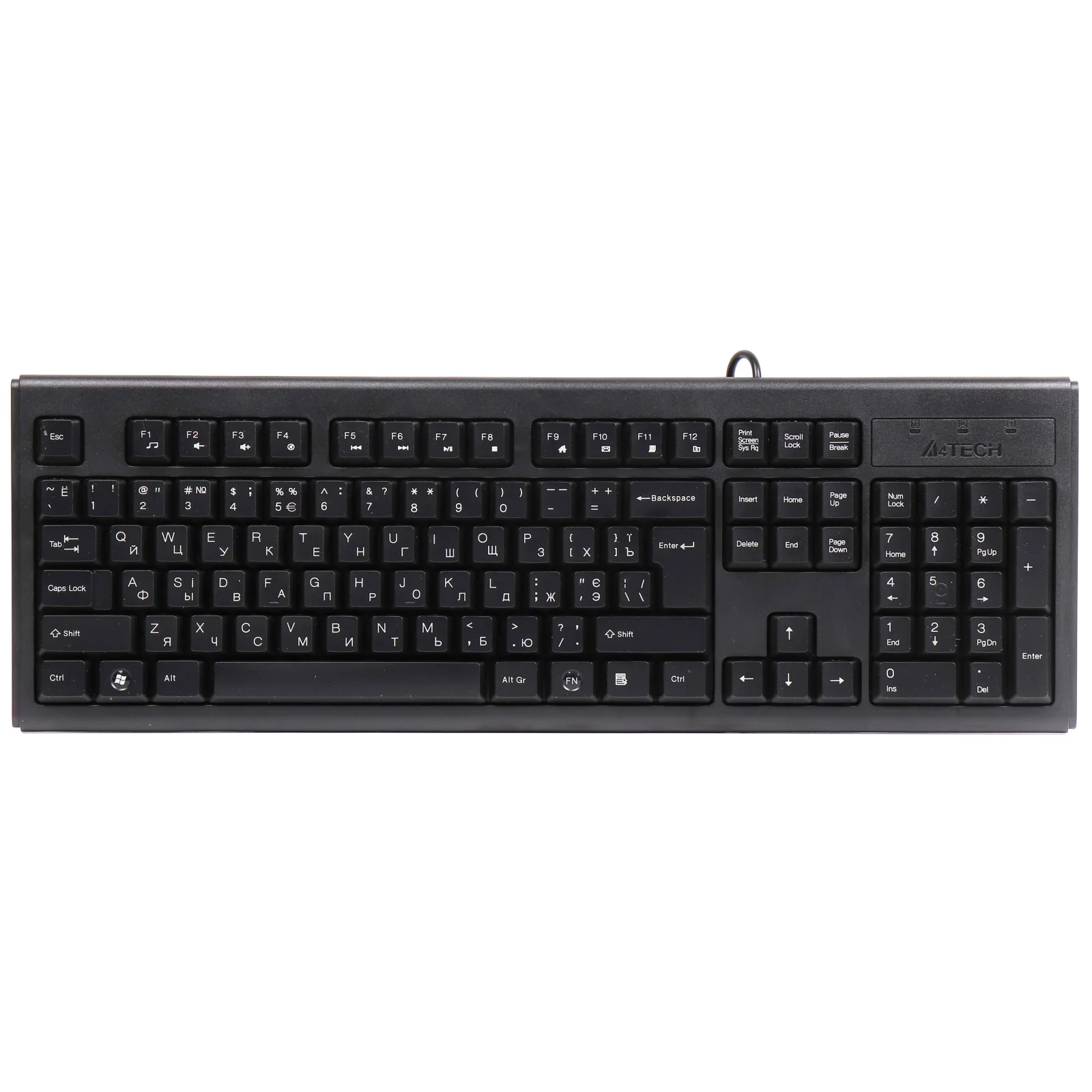 Клавиатура A4Tech KM-720 Black USB, KM-720 USB (Black) UA