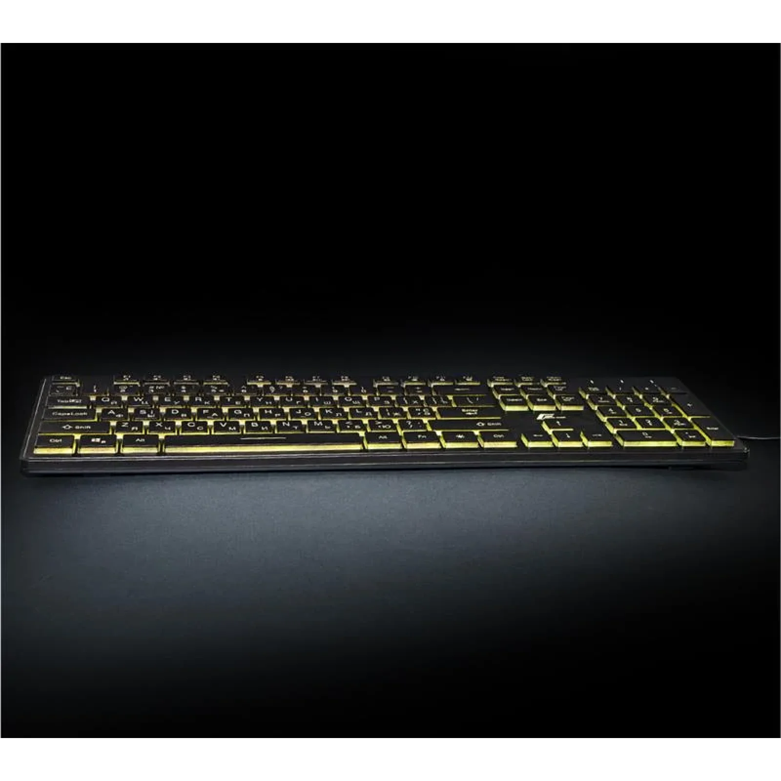 Клавиатура Frime Moonfox 3Color Ukr (FLK18210) Black USB UA