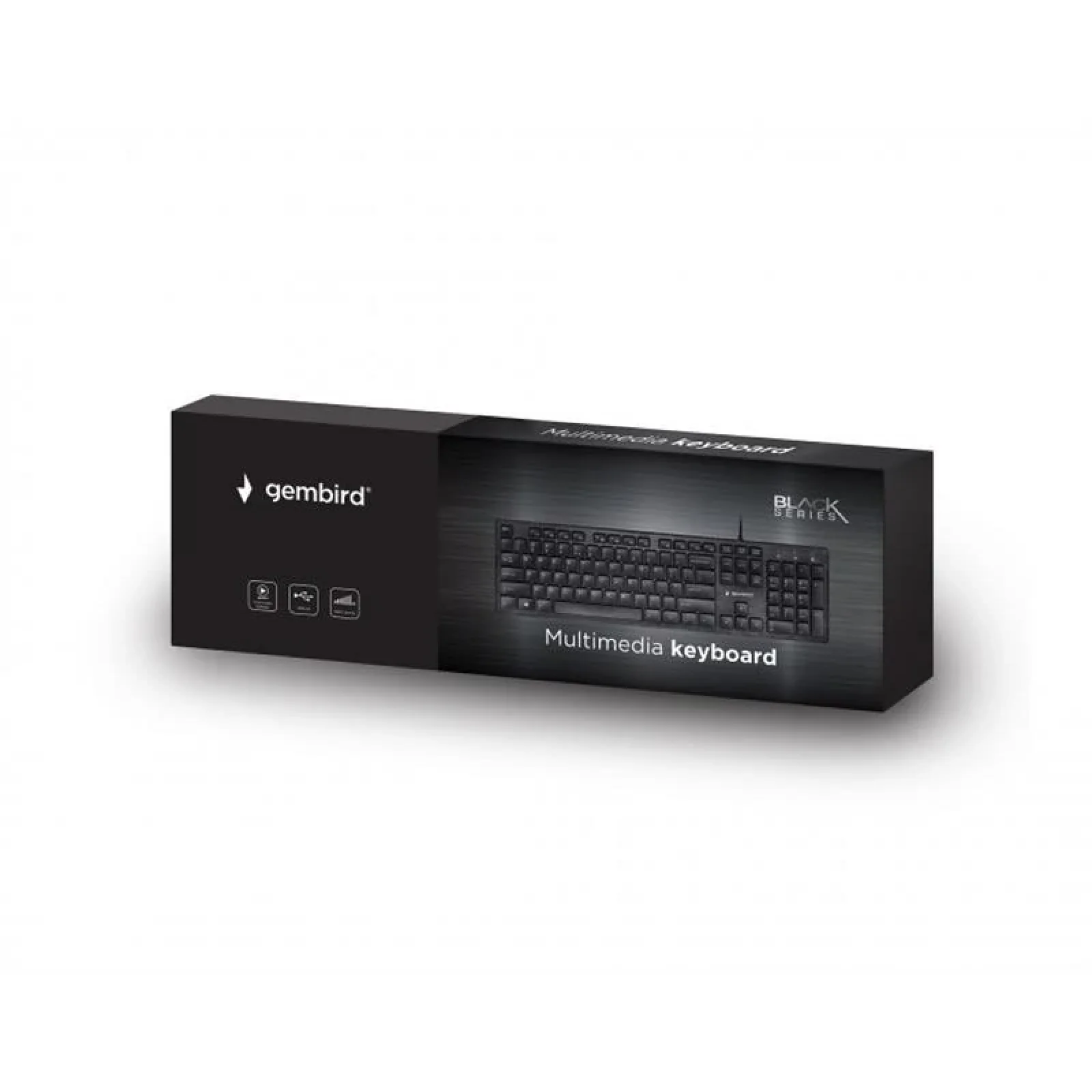 Клавиатура Gembird KB-MCH-03-UA Ukr Black UA