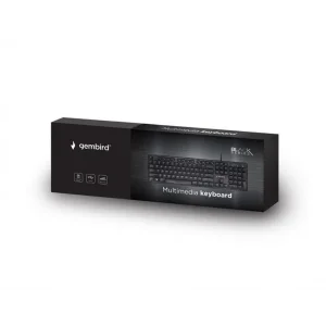 Клавіатура Gembird KB-MCH-03-UA Ukr Black UA