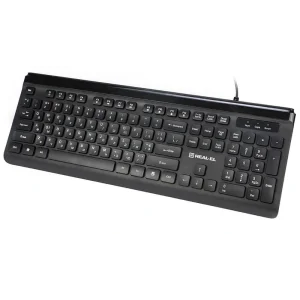 Клавиатура REAL-EL Comfort 7085 Black USB, EL123100032 UA