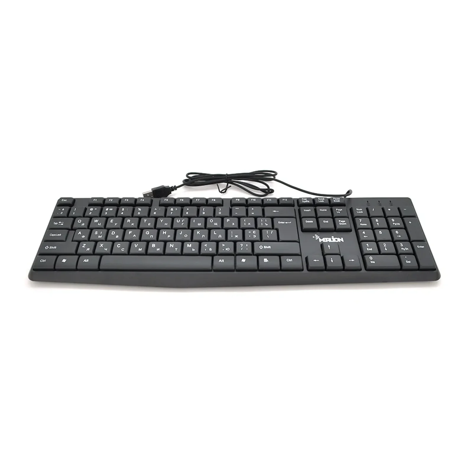 Клавіатура Merlion KB-Alfa/05971 Black USB UA