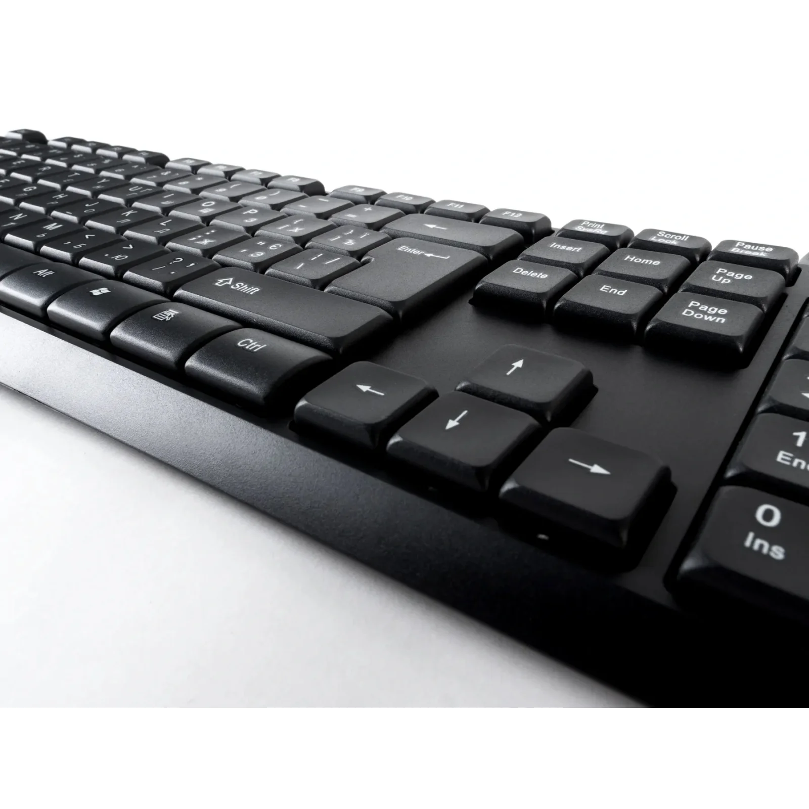 Клавиатура COBRA OK-104 Ukr Black UA