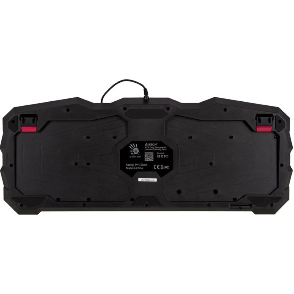 Клавиатура A4Tech Bloody B210 Black USB UA