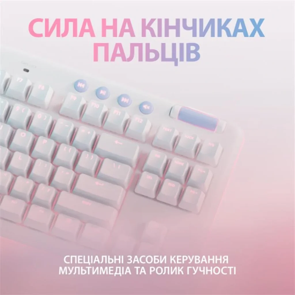 Клавиатура Logitech G713 Linear White (920-010678) UA