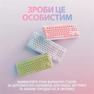 Клавіатура бездротова Logitech G715 Tactile White (920-010465) UA