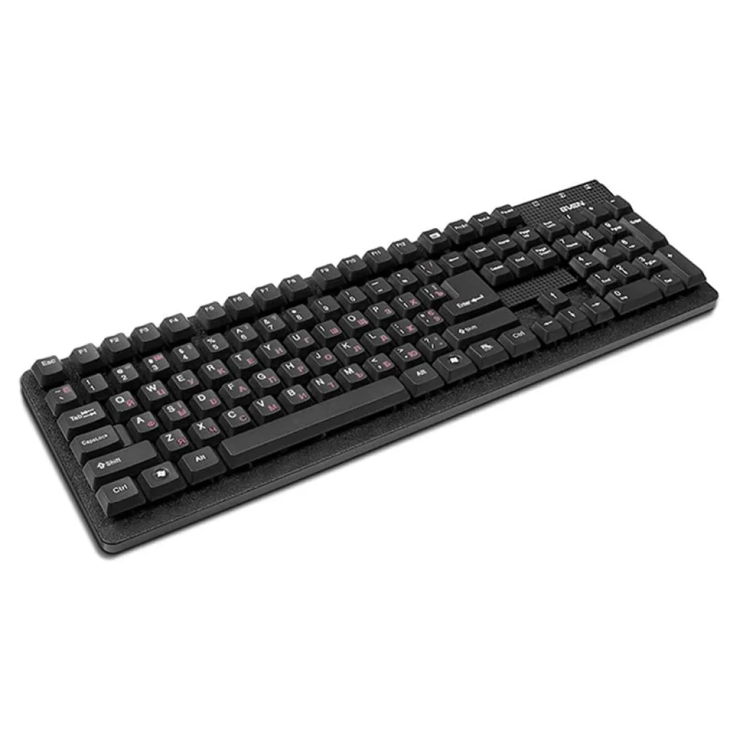 Клавіатура Sven 301 Standard Black USB, 00600181 UA