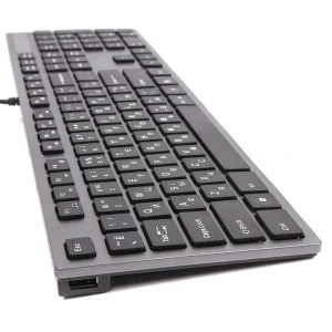 Клавіатура A4Tech KV-300H Grey/Black USB, KV-300H USB (Grey+Black) UA
