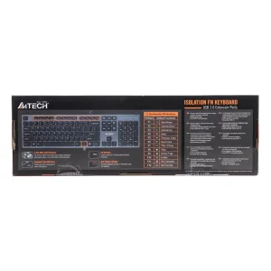 Клавіатура A4Tech KV-300H Grey/Black USB, KV-300H USB (Grey+Black) UA