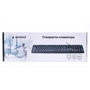 Клавиатура Gembird KB-103-UA Ukr Black UA
