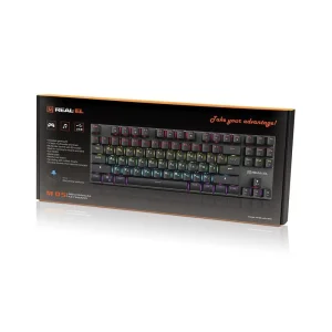 Клавіатура REAL-EL M 05 Grey, EL123100044 UA