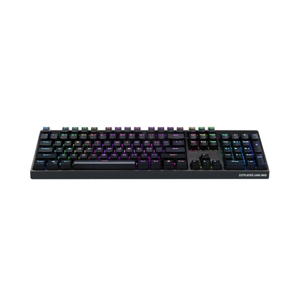 Клавіатура 1stPlayer MK8 Titan Gateron Yellow Switch UA