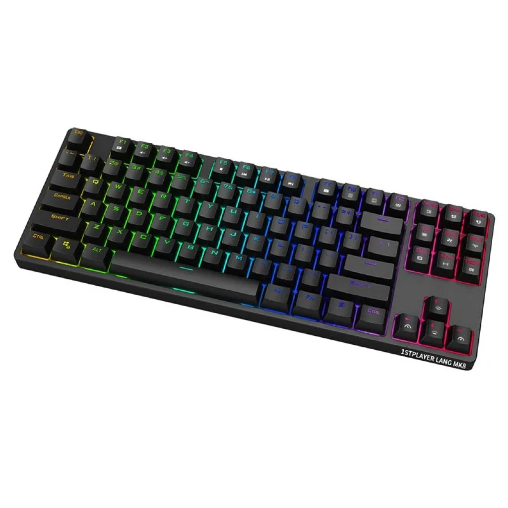 Клавиатура 1stPlayer MK8 Lite Gateron Yellow Switch UA
