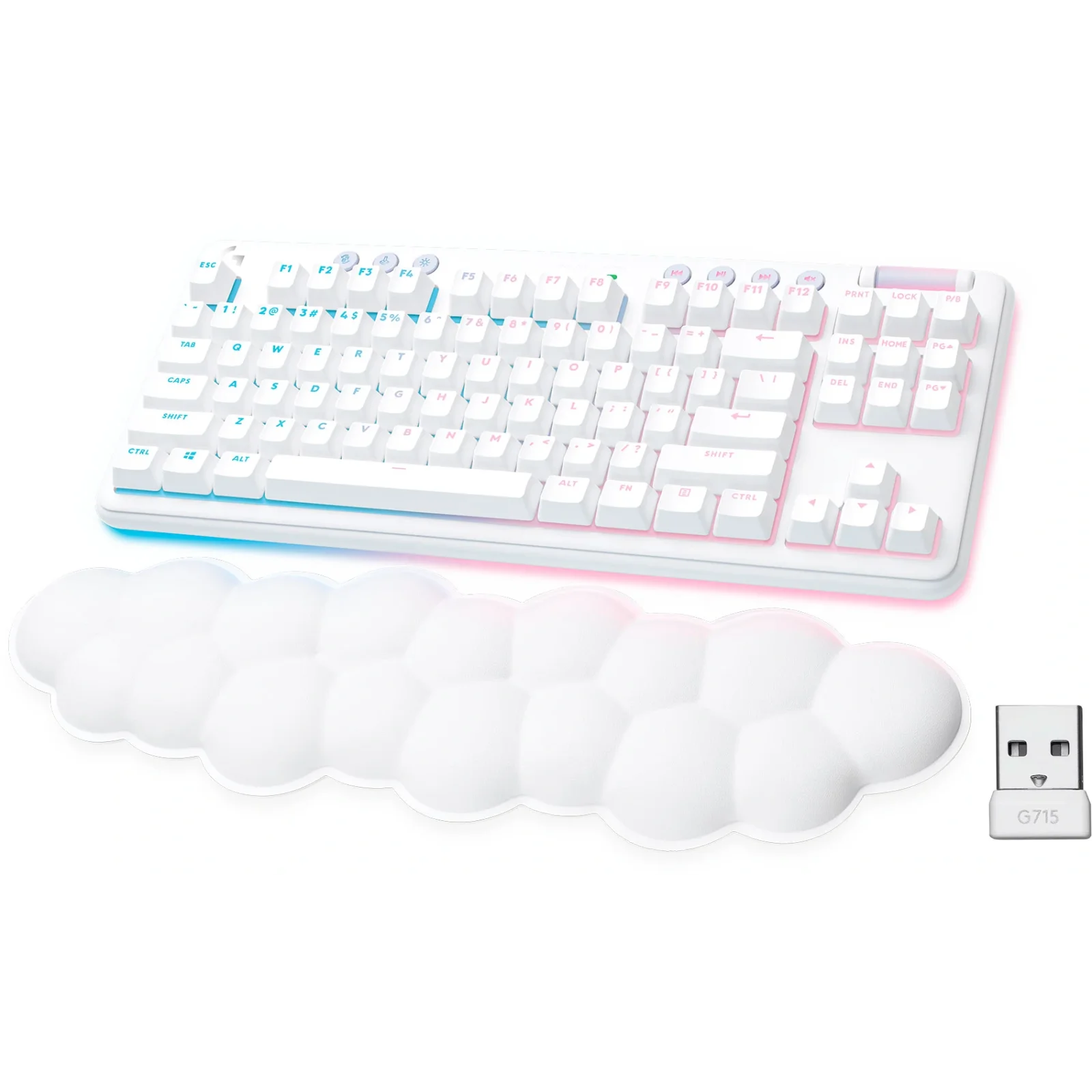 Клавіатура бездротова Logitech G715 Linear White (920-010692) UA